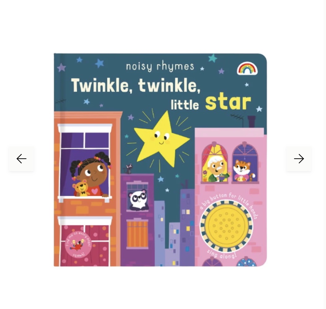 Noisy Rhymes Board Book  - Twinkle Twinkle