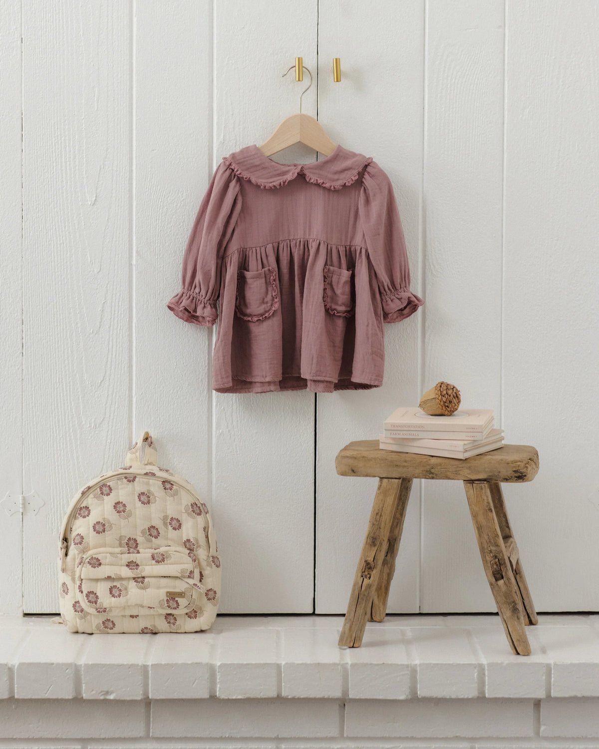 Quincy Mae Dress Marisol Dress Mulberry