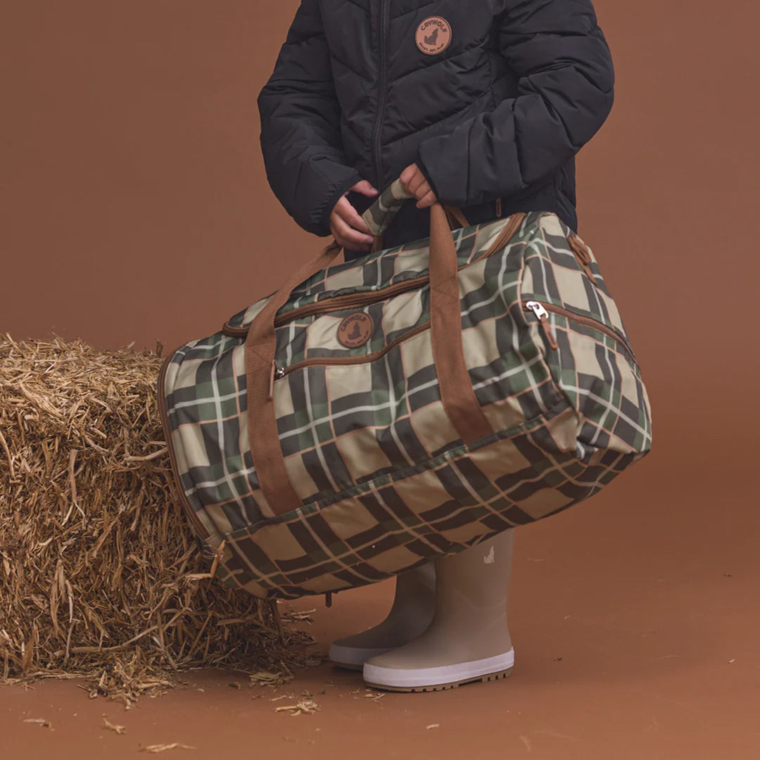 Crywolf Packable Duffel Field Plaid