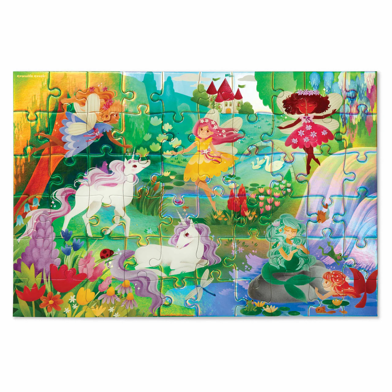 Crocodile Creek Magical Friends Puzzle 60 pce