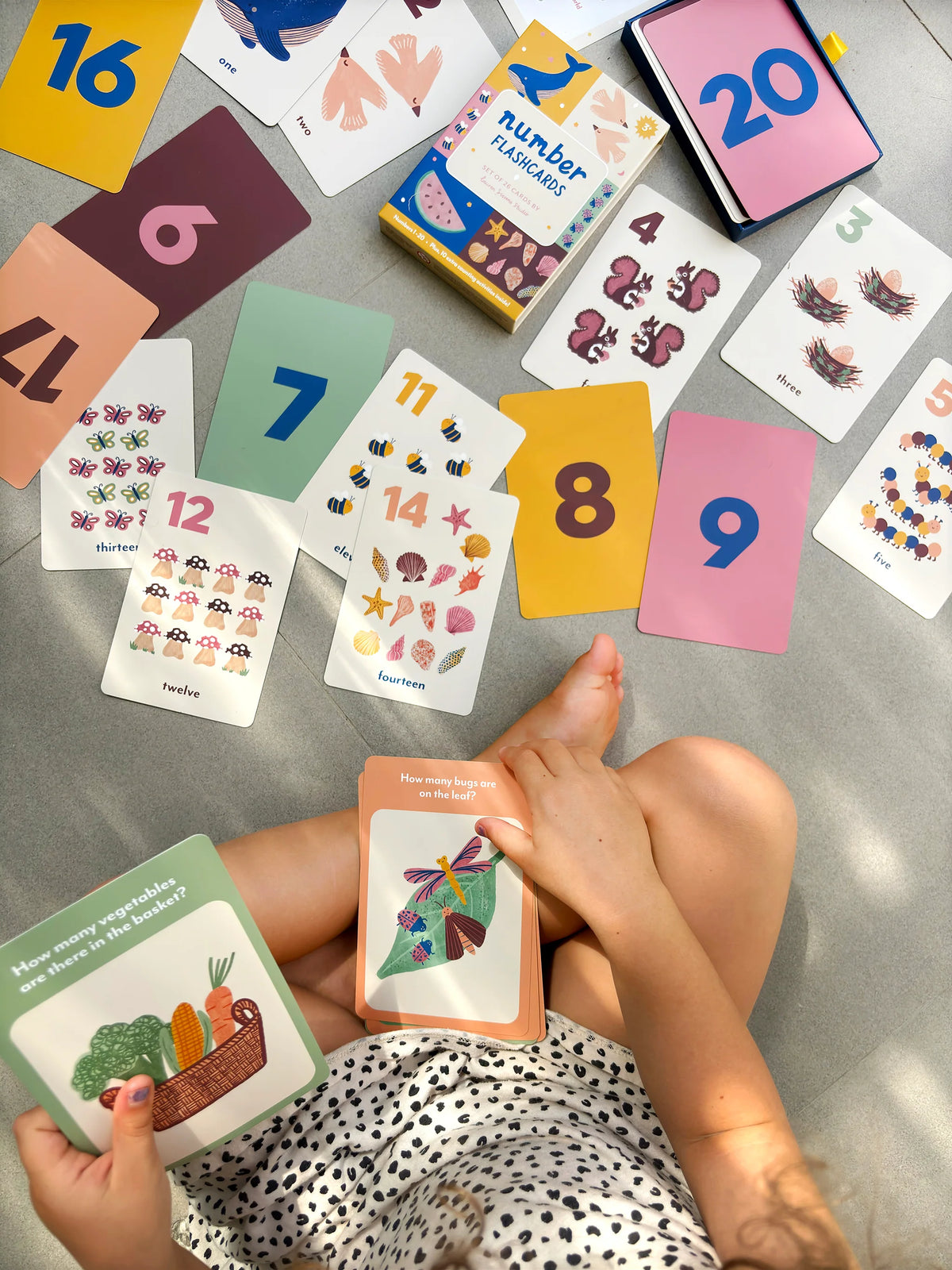 Lauren Sisson Studio - Number Flashcards