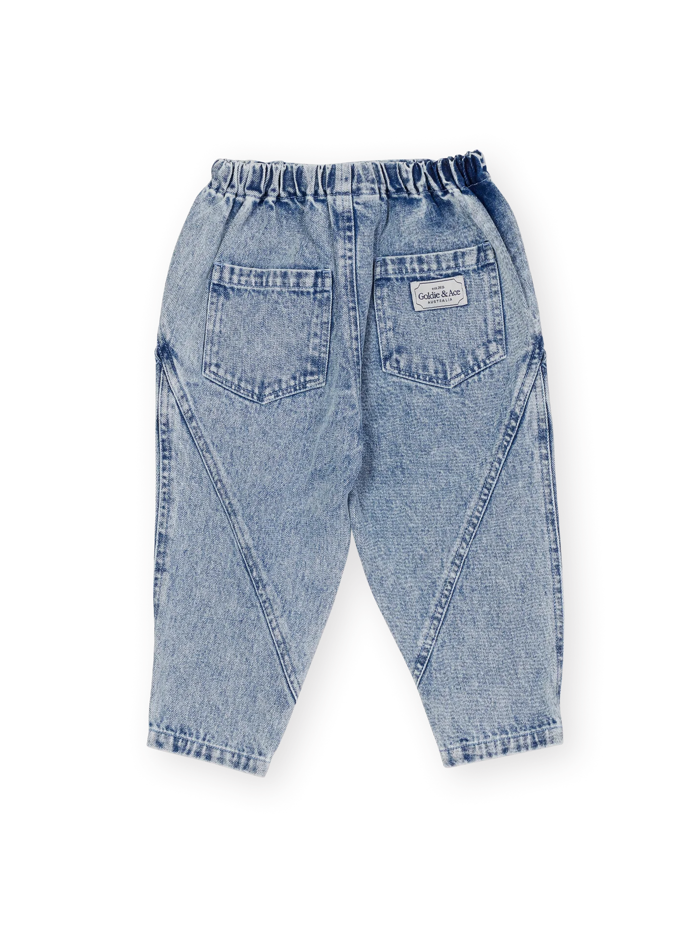 Goldie + Ace Nora Denim Pant  Light Denim