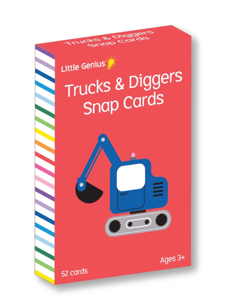 Little Genius Vol2 - Snap Cards - Trucks & Diggers