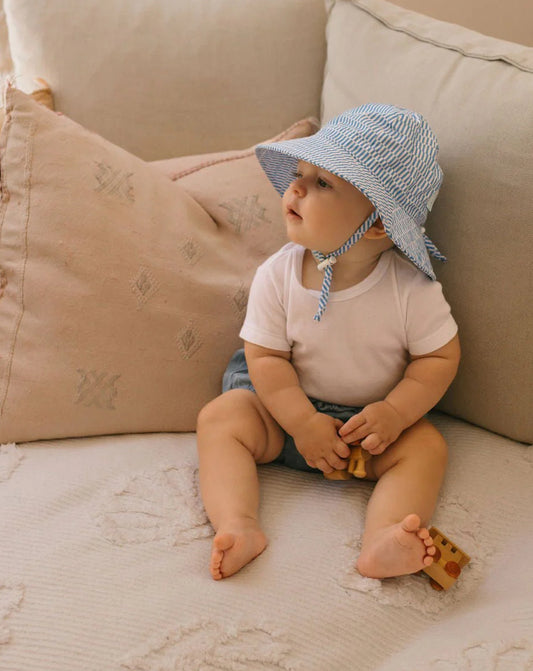 Acorn Kids SunHats Mykonos Wide Brim Infant Hat