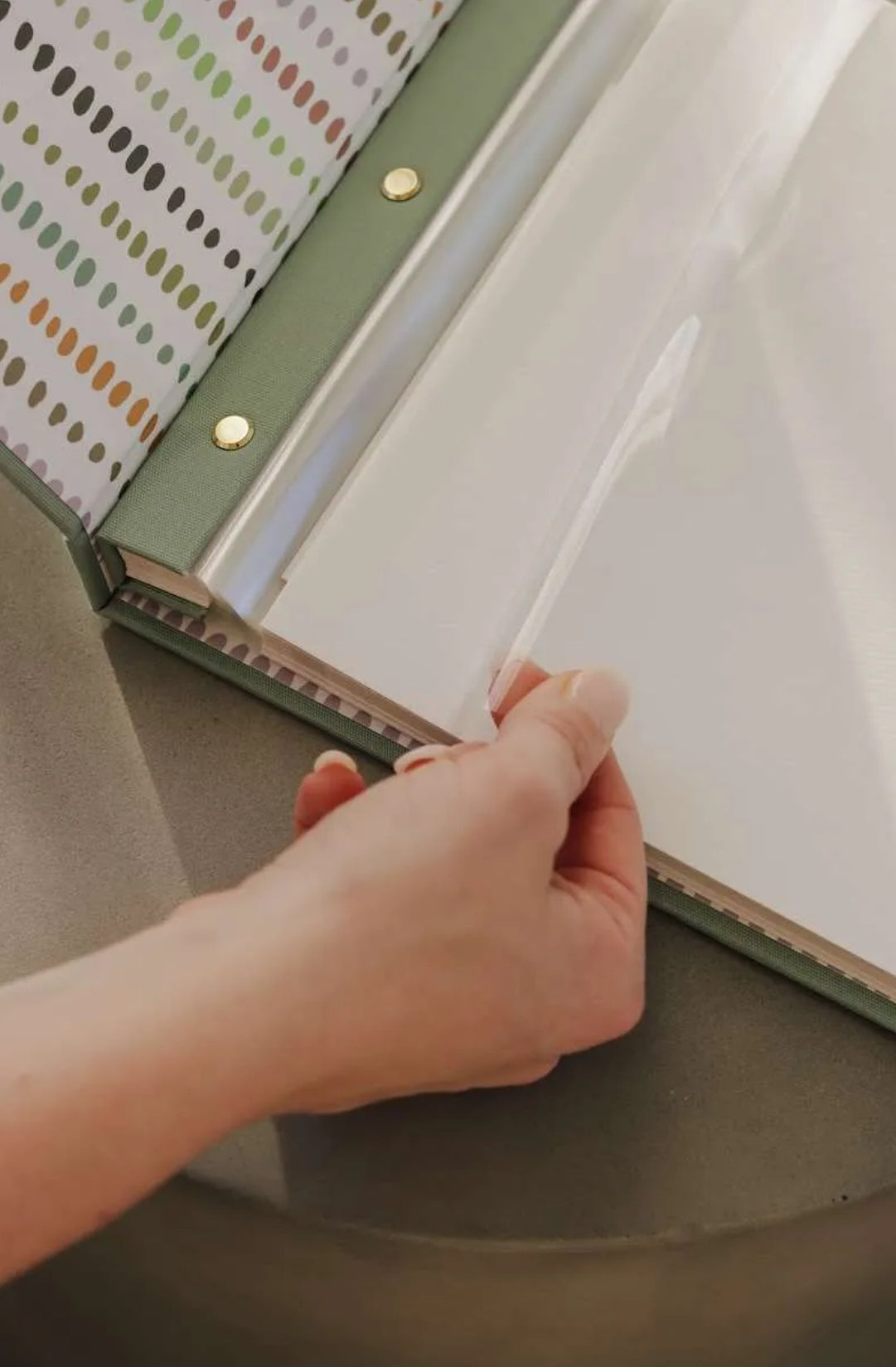Luxury Linen Photo Album & Keepsake Box - Forget Me Not Journals