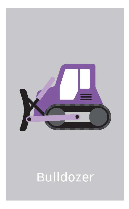 Little Genius Vol2 - Snap Cards - Trucks & Diggers