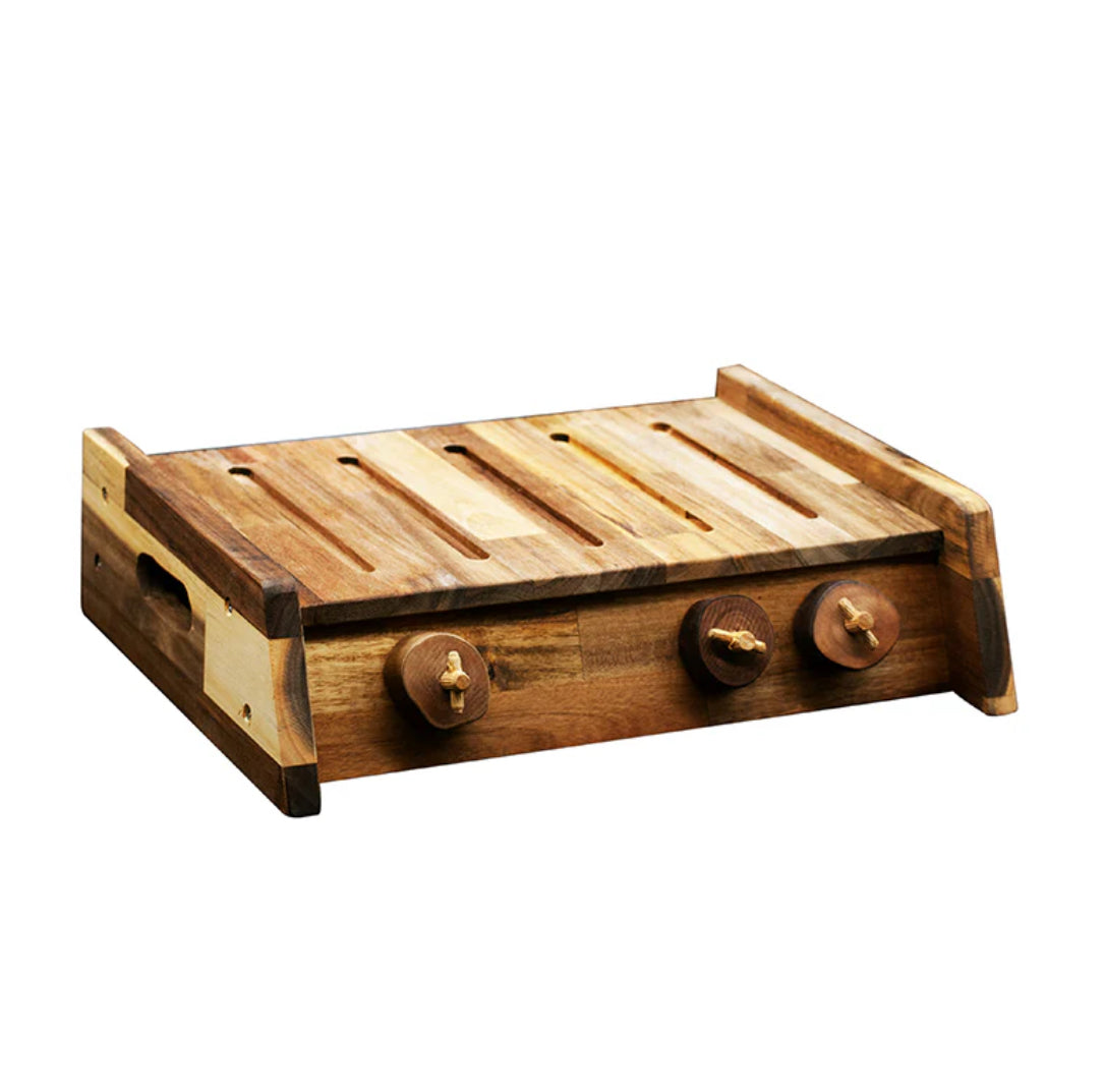 Qtoys Wooden BBQ + Wooden Food
