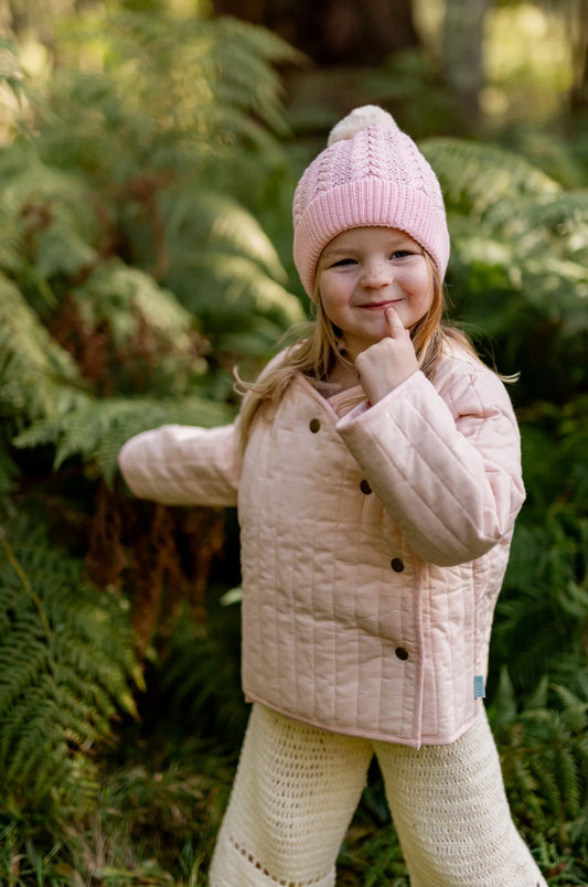 Acorn Kids Beanie Copenhagen Merino Pink