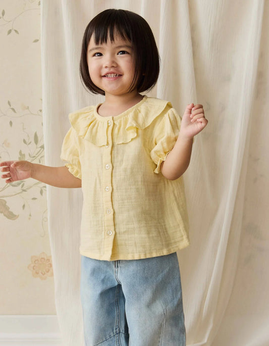 Jamie Kay Organic Cotton Muslin Alora Top Sunshine