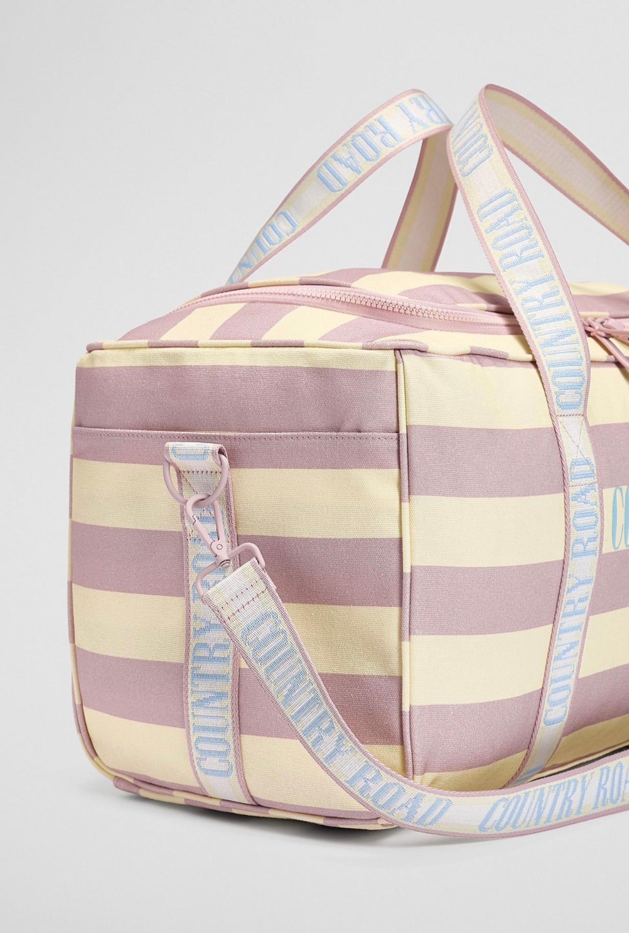 Country Road Weekender Stripe Mauve