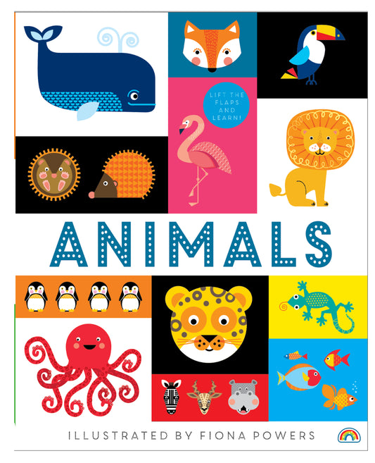 Animals Book- Lift the flap and learn