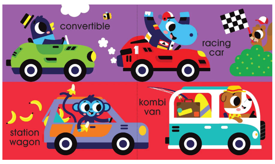 Mini Me - Cased Board Book - Things That Go Beep