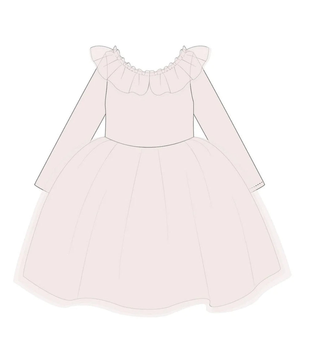 Jamie Kay Organic Cotton Agathe Dress Parisian Pink