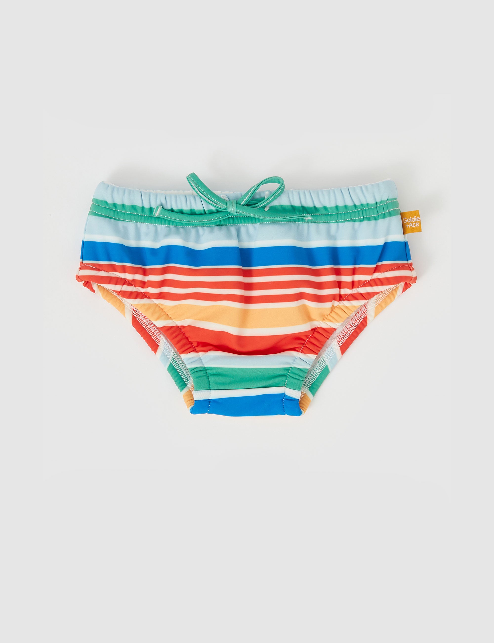 Goldie + Ace Swim Wear Bold Stripe Swim Nappy