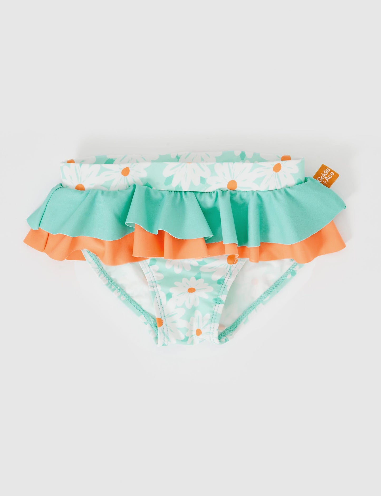 Goldie + Ace Swim Wear Daisy Delight Frill Waist Bikini Bottom