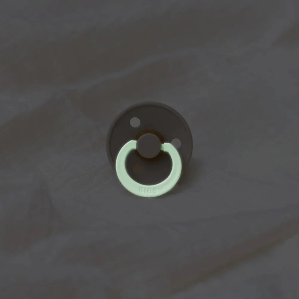 BIBS Dummies Size 3 Night -  Blush/Vanilla