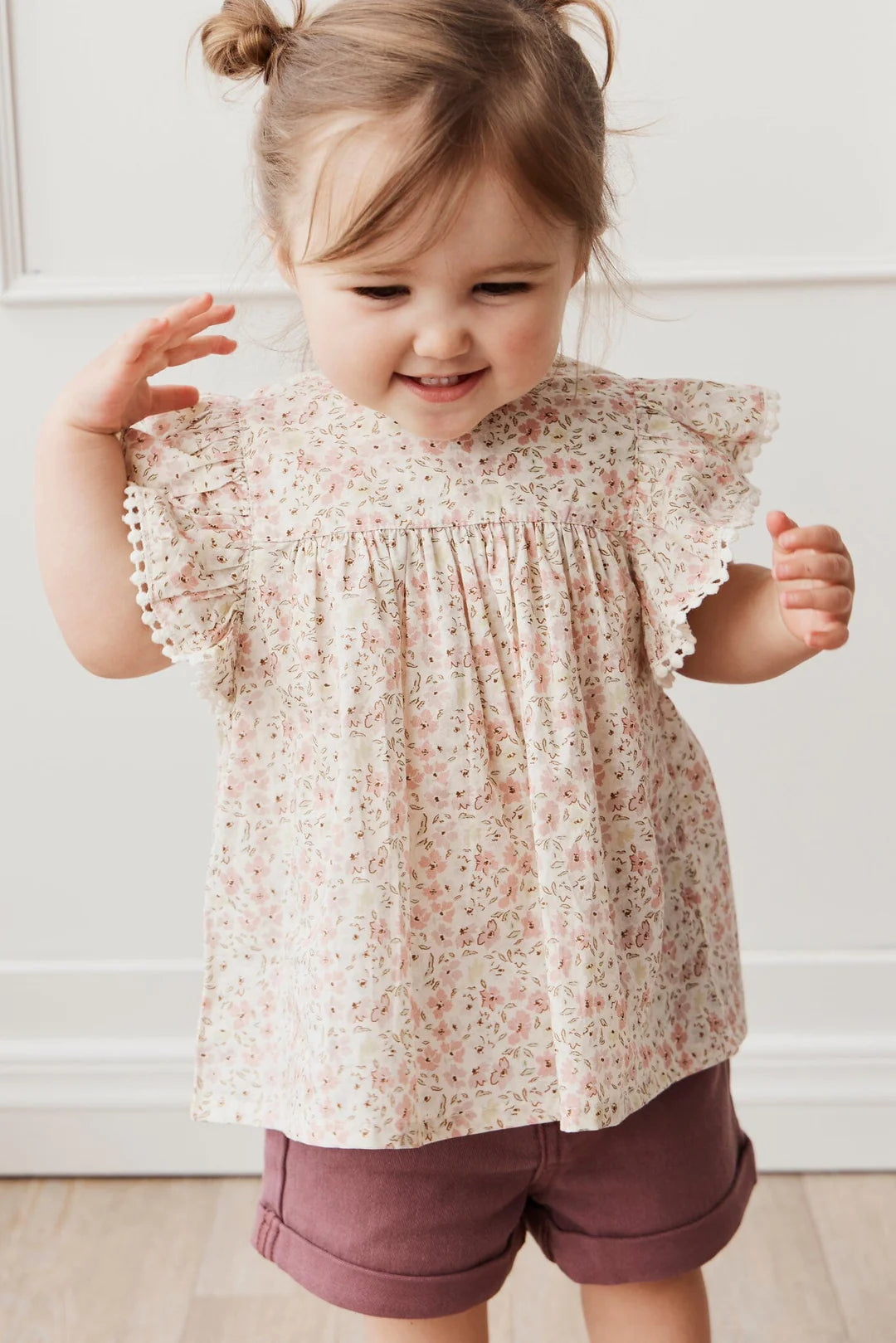 Jamie Kay- Organic Cotton Eleanor Top- Fifi Floral