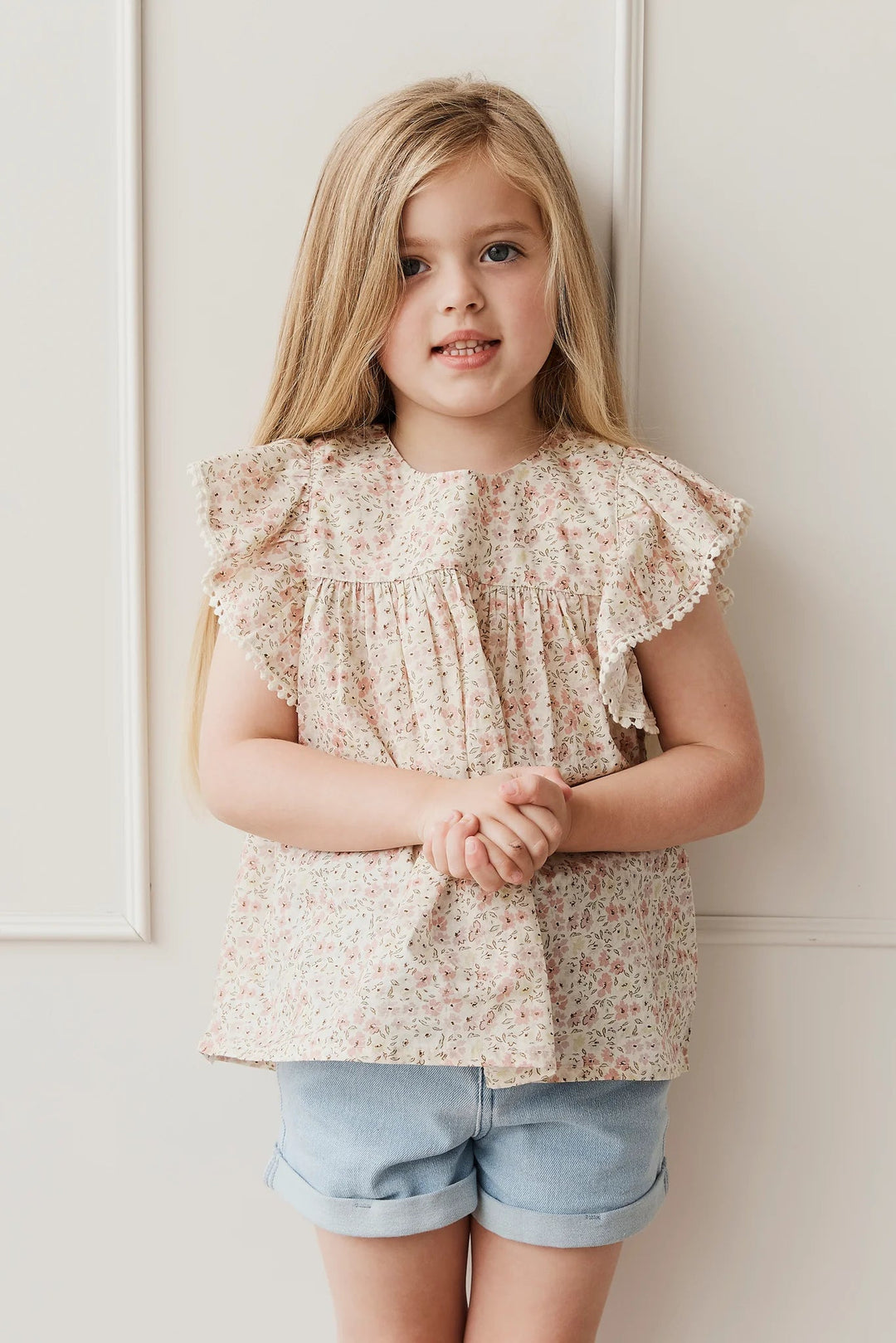 Jamie Kay- Organic Cotton Eleanor Top- Fifi Floral