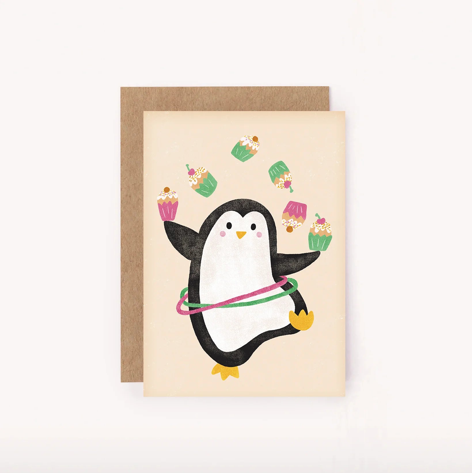 Lauren Sisson Studio - Penguin Mini Card