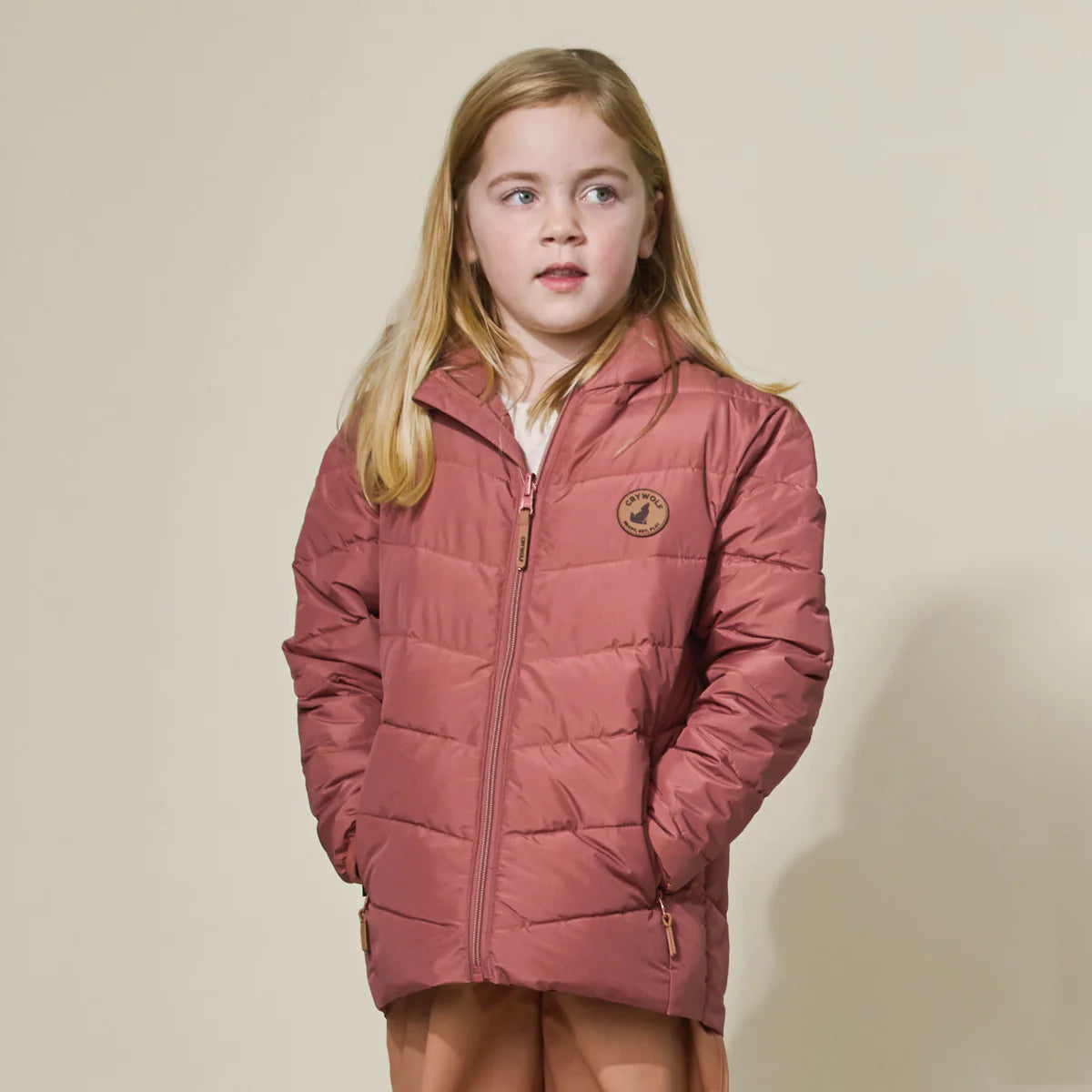 Crywolf Eco Puffer Rosewood