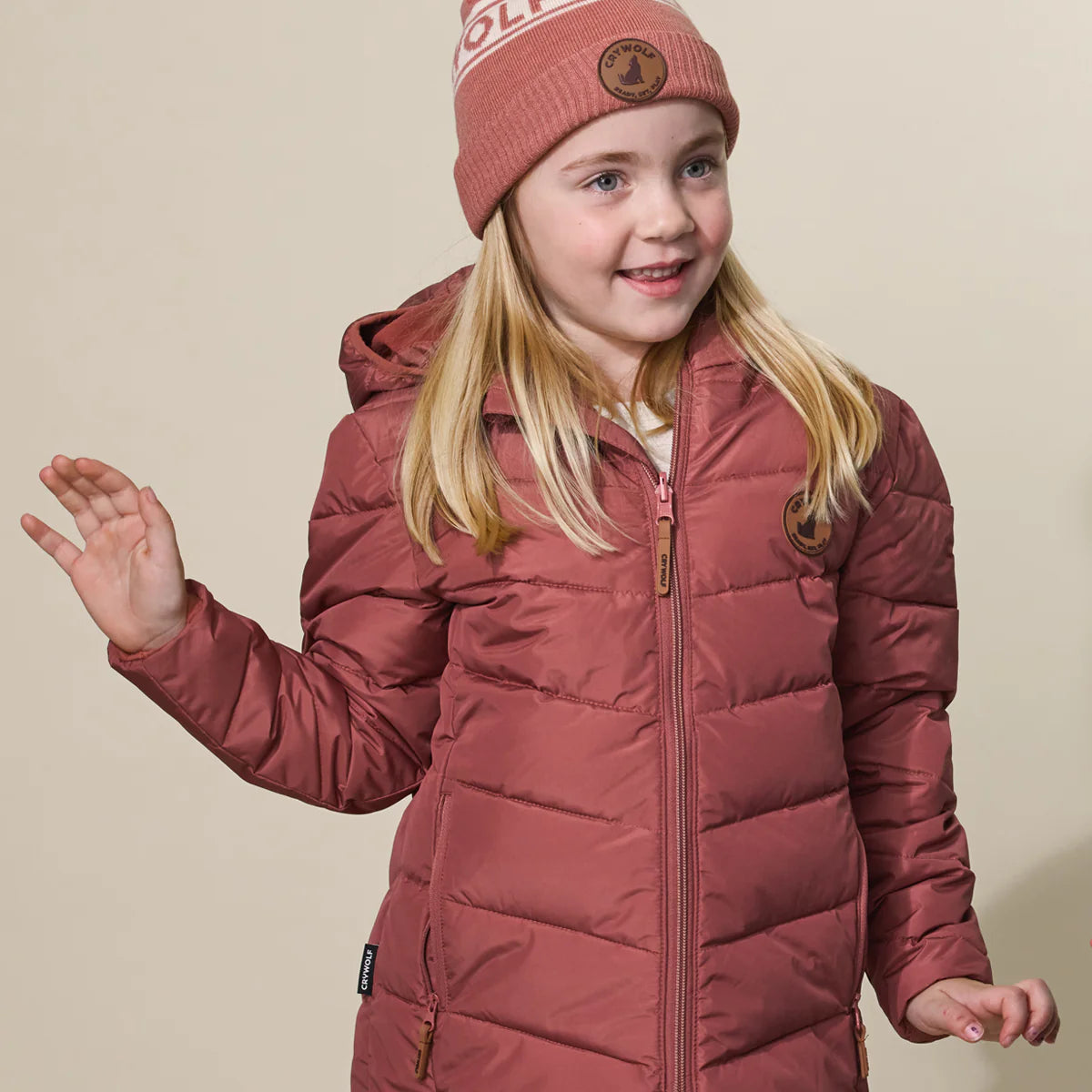Crywolf Eco Puffer Rosewood