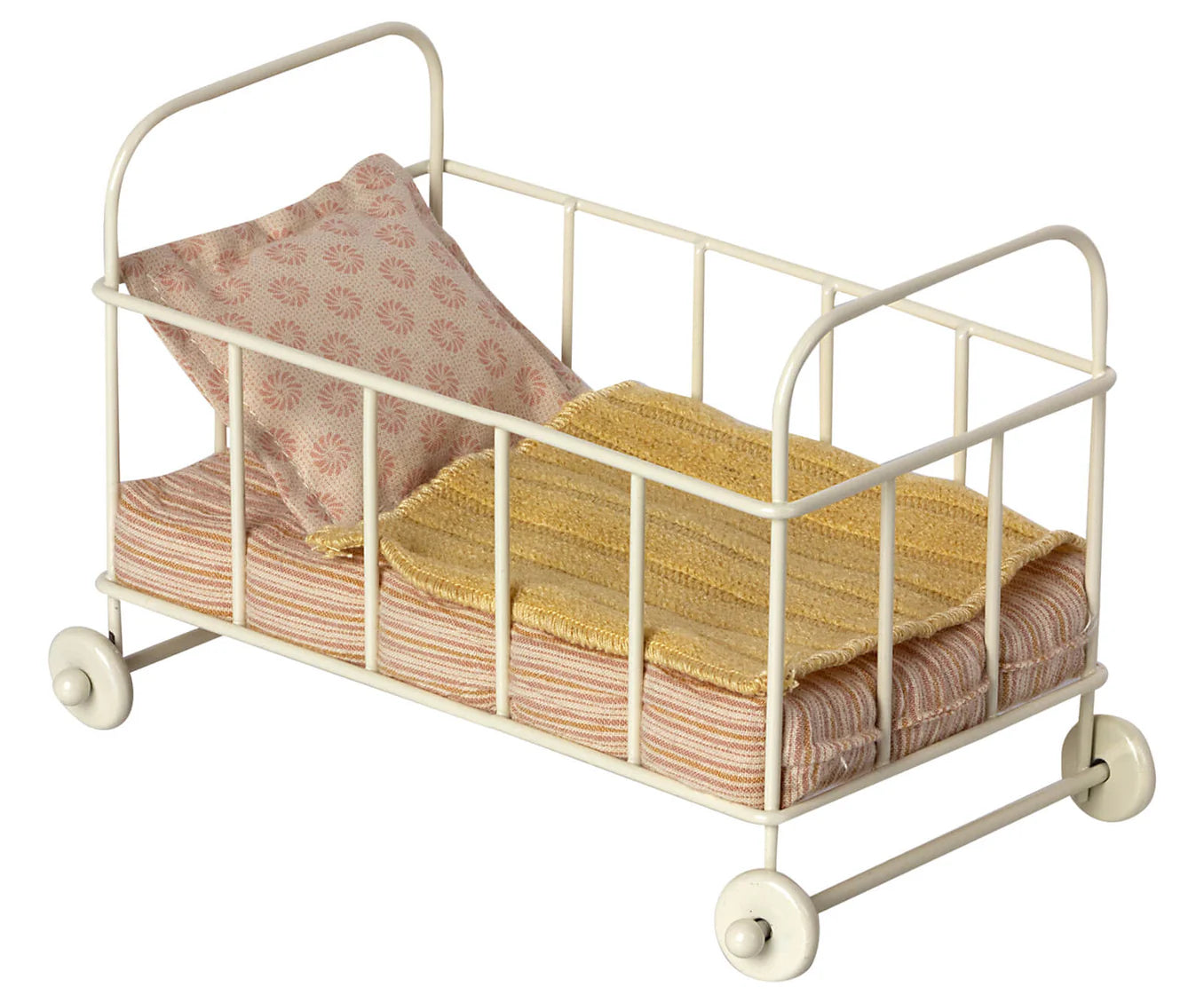 Maileg Cot Bed Micro - Rose