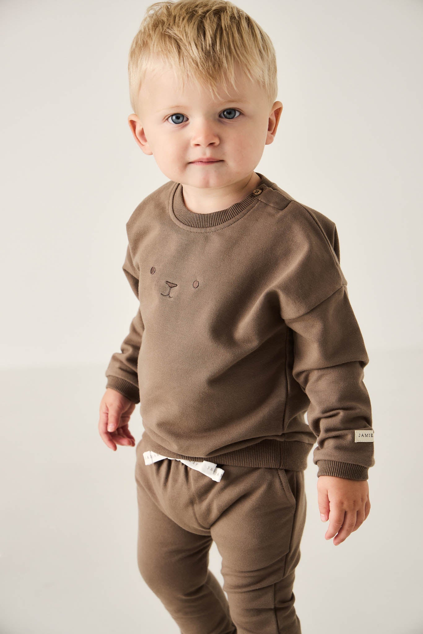 Jamie Kay Organic Cotton Morgan Sweatshirt Bear