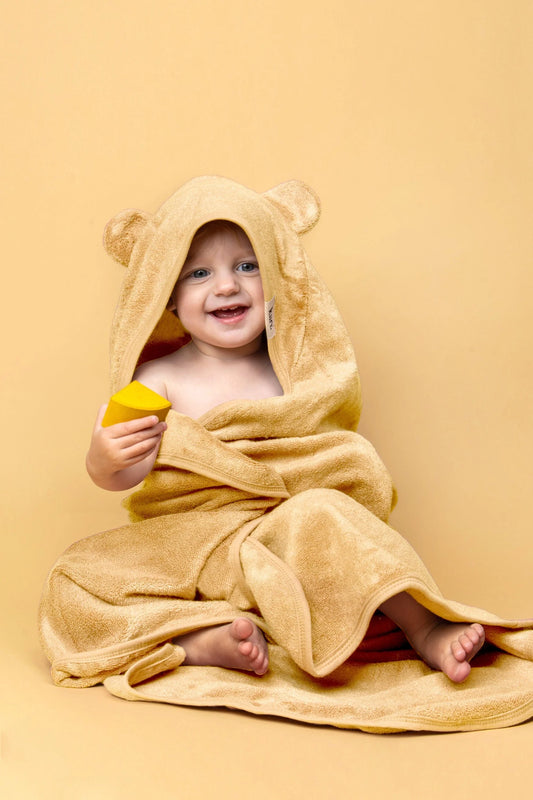 Kiin Hooded Towel. Oat