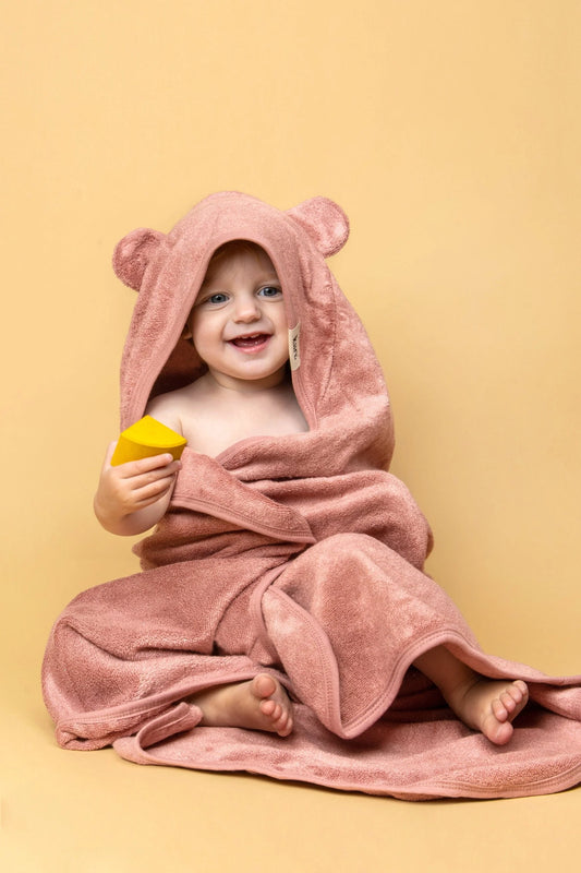 Kiin Hooded Towel. Heather