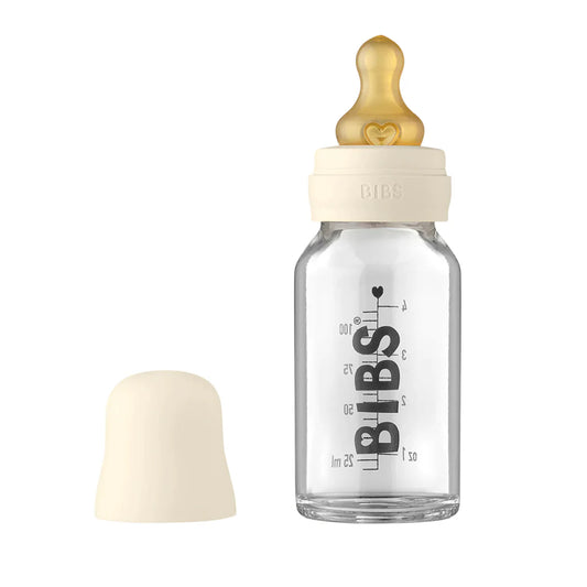 BIBS Baby Glass Bottle Complete Set 110ml