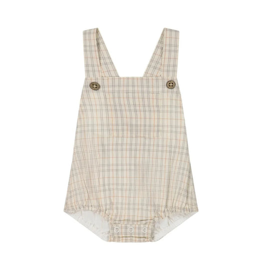 Jamie Kay- Organic Cotton Samy Playsuit- Billy Check