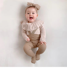 Sole Sox Cotton Romper with Straps