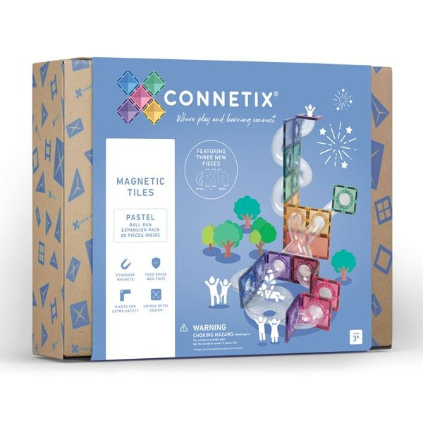 Connetix - Pastel 80 Piece Shape Expansion Pack