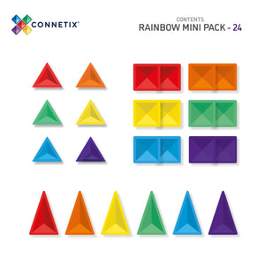 Connetix - Rainbow 24 Mini Pack