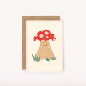 Lauren Sisson Studio - Mushroom Mini Card