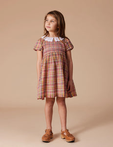 Goldie + Ace Flo Smocked Dress Sweetie Check