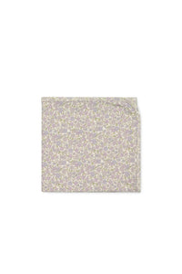 Jamie Kay Organic Cotton Wrap Blanket Chloe Lavender OS