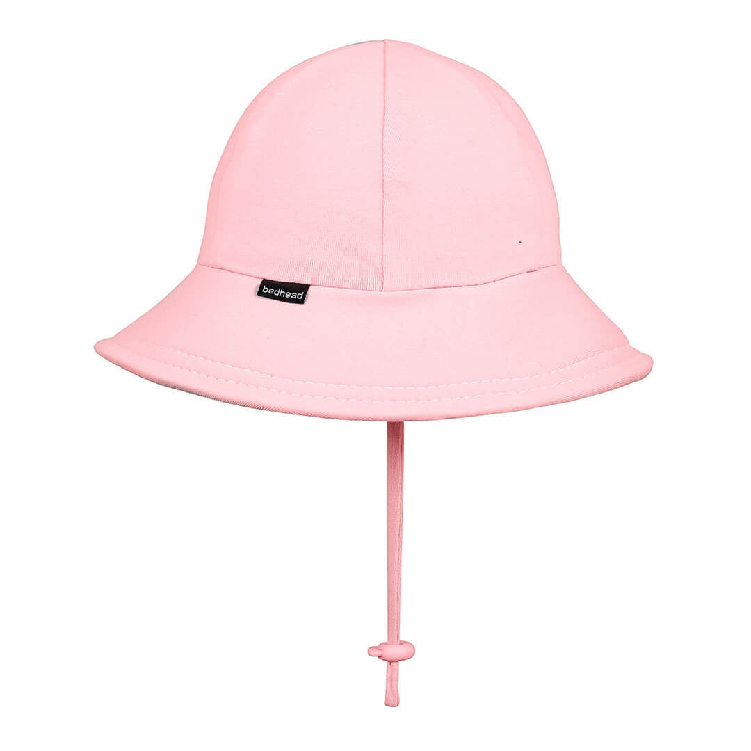 Bedhead hats Toddler Bucket Hat Blush Pink - UPF50+ Stretch Comfort Anti-flop Brim