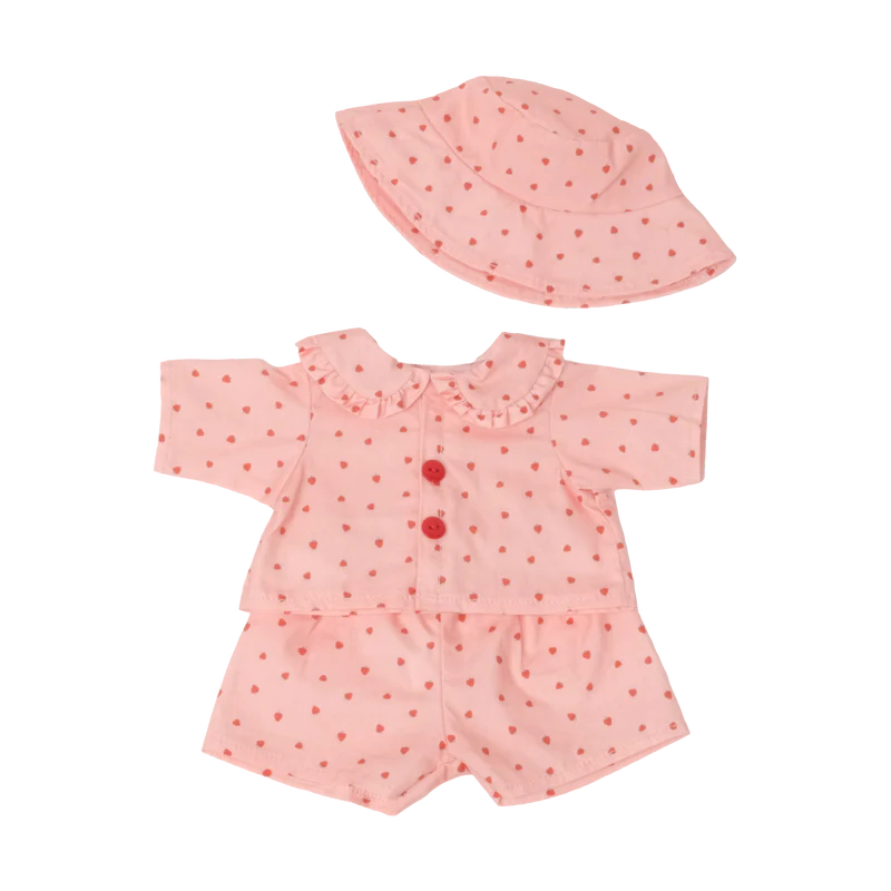 Olli Ella Dinkum Doll Strawberry On The Go Outfit