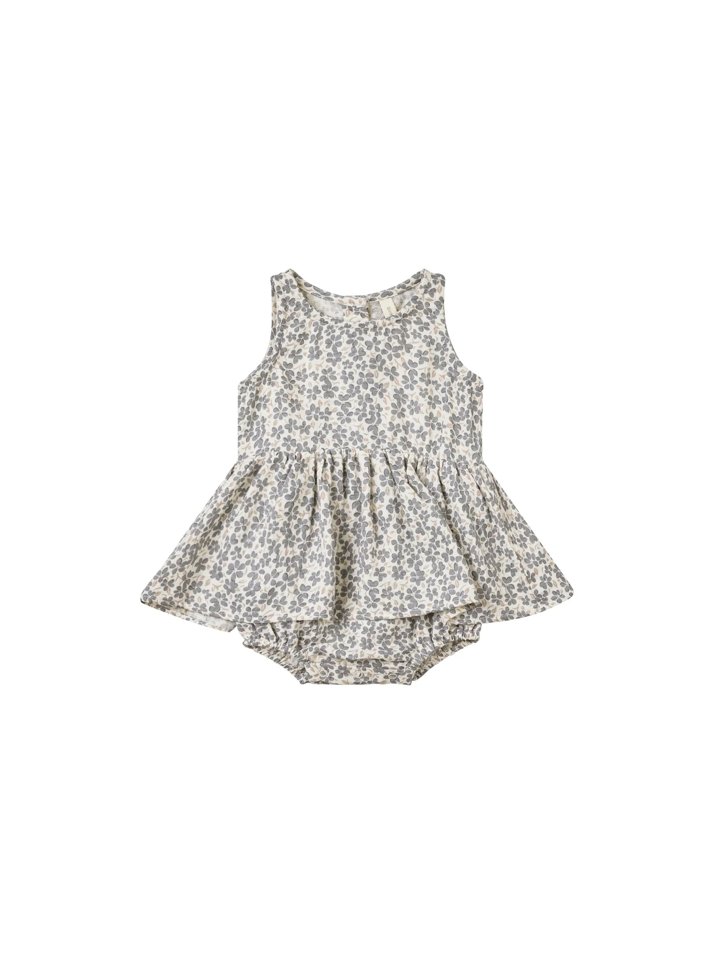 Quincy Mae Romper Skirted Tank Poppy