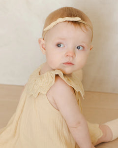 Quincy Mae Dress Isla Lemon