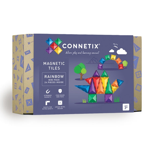 Connetix - Rainbow 24 Mini Pack