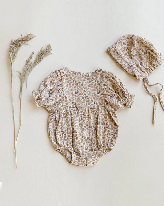 Quincy Mae - Cosette Romper Posy