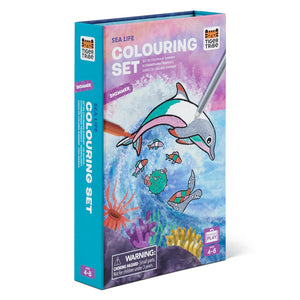 Tiger Tribe - Sea Life Colouring Set Shimmer