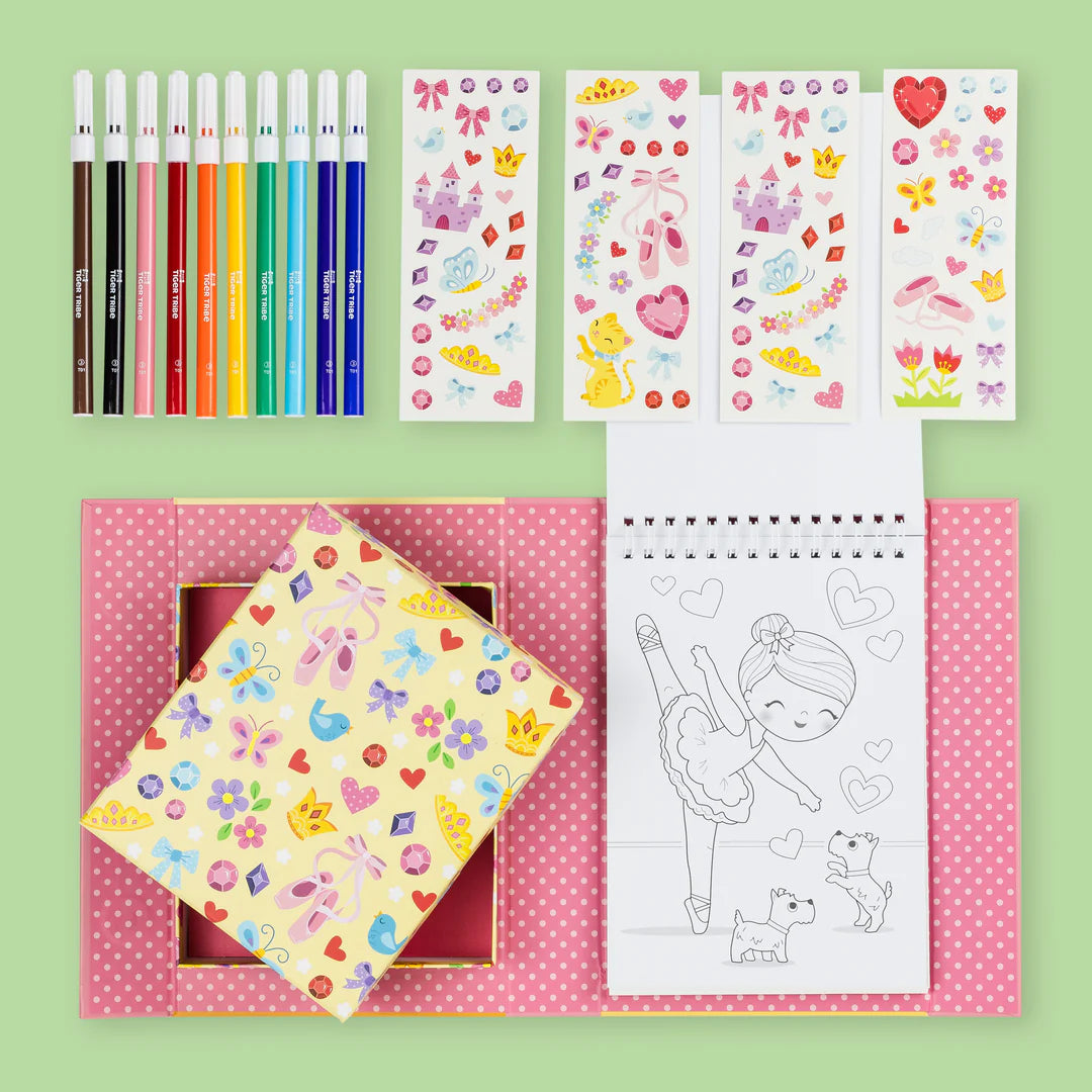 Tiger Tribe - Colouring Set Ballet