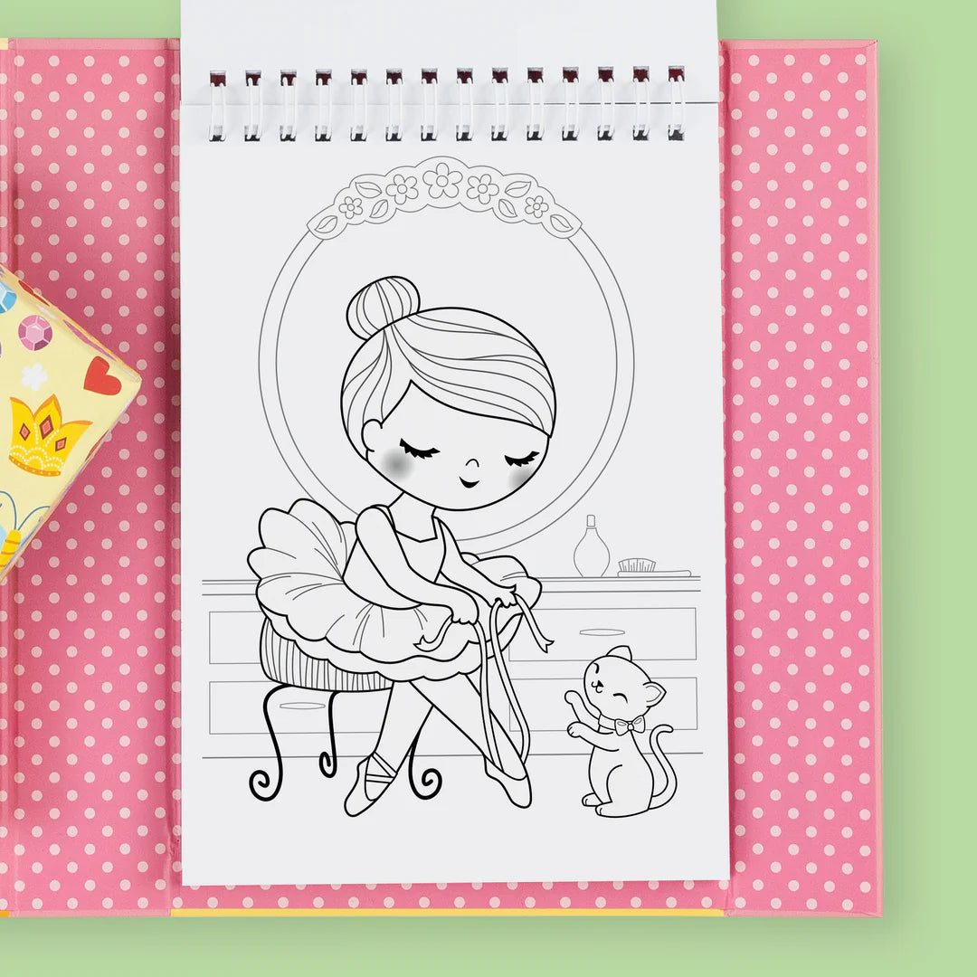 Tiger Tribe - Colouring Set Ballet