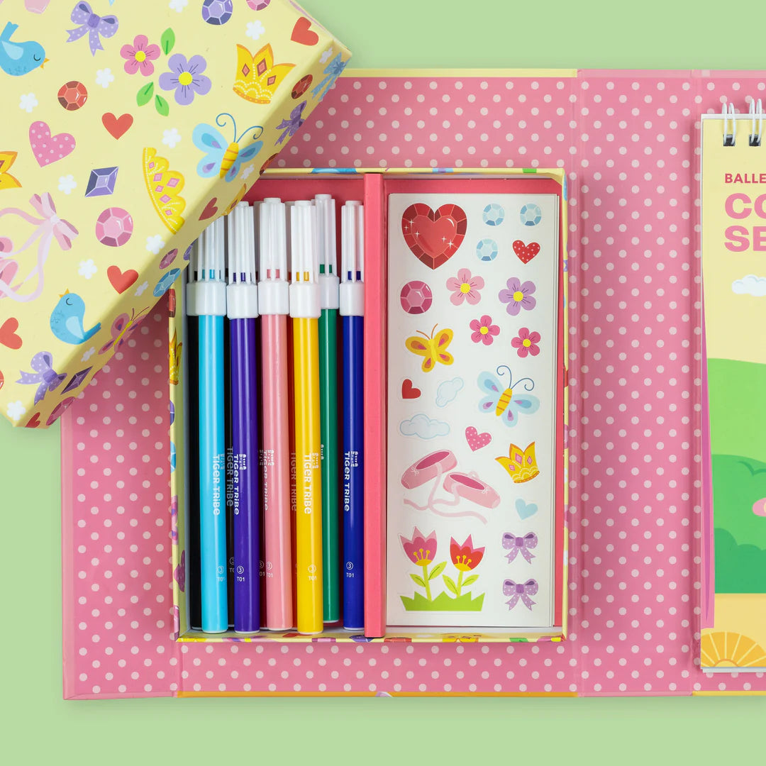 Tiger Tribe - Colouring Set Ballet