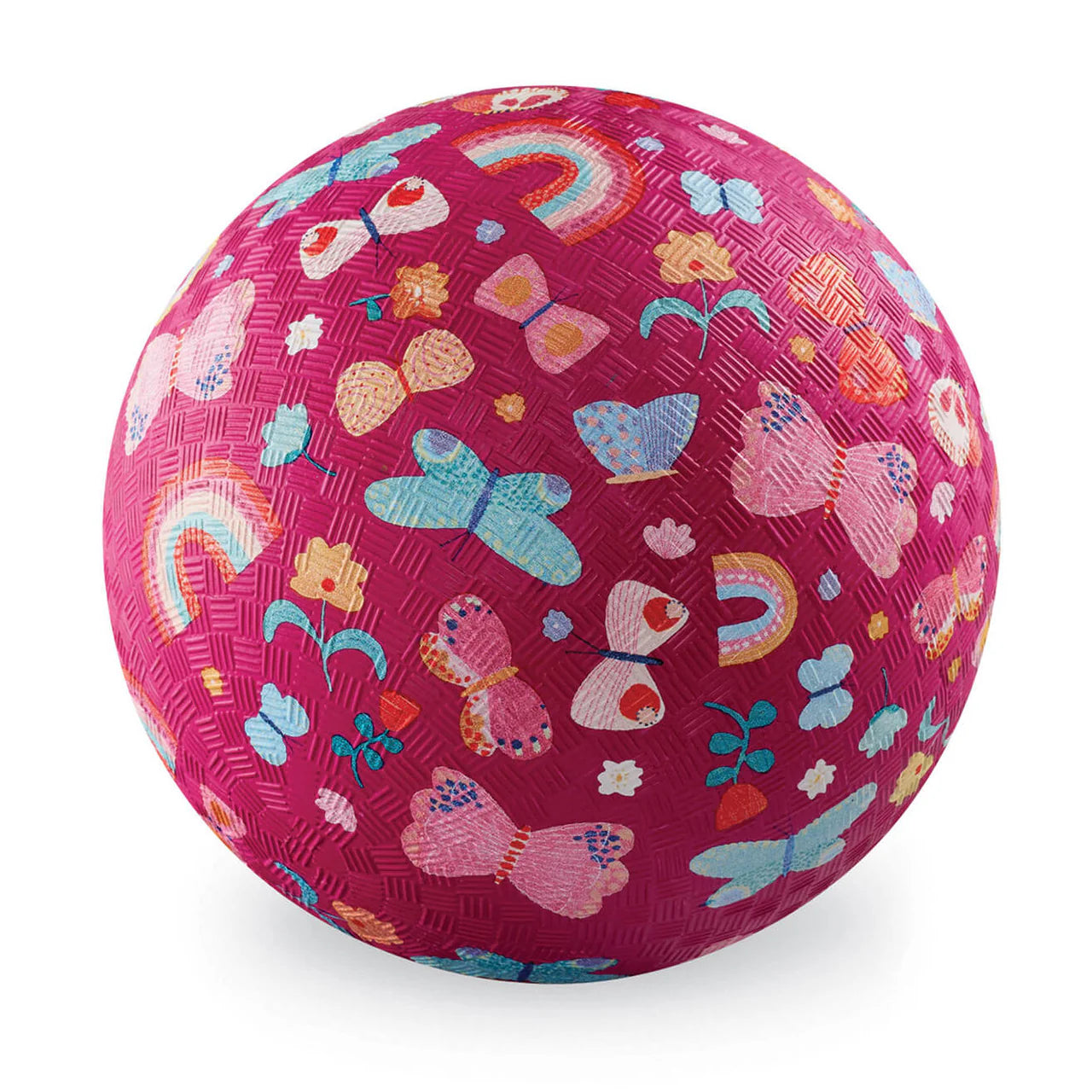 Crocodile Creek 7 inch Playground Ball - Butterfly Fields