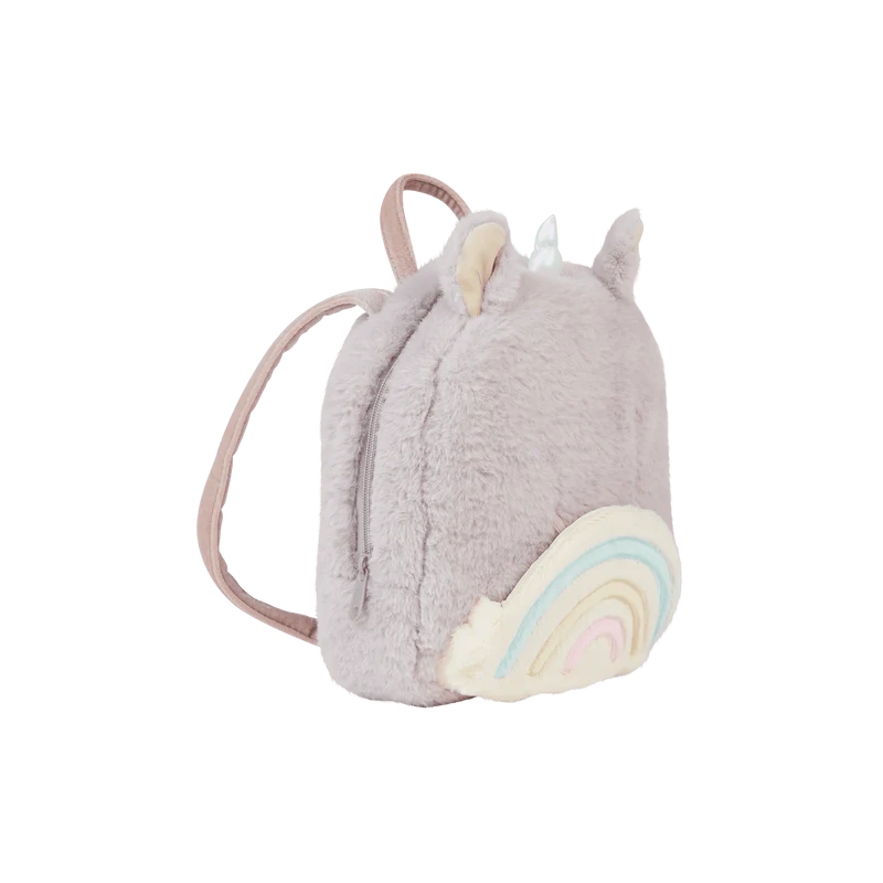 Olli Ella Hopalong Unicorn Backpack Lilac