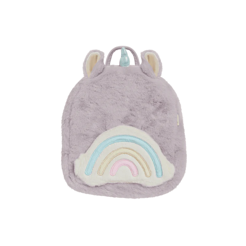 Olli Ella Hopalong Unicorn Backpack Lilac